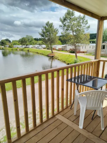 Mietunterkunft - Mobilheim Confort Logia Bay - 25M² - 2 Schlafzimmer - - Flower Camping Des 2 Rivières