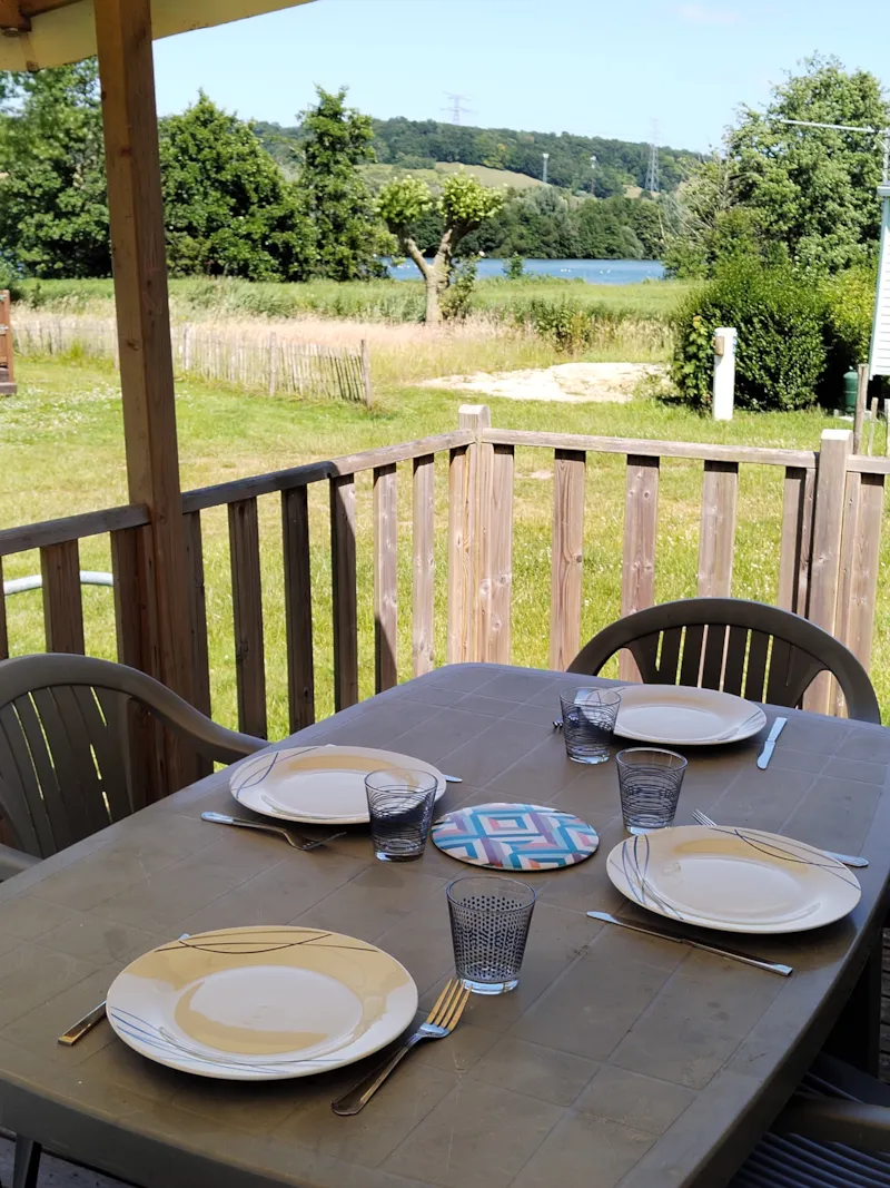 Mobil-Home Confort Tv - 2 Chambres + Terrasse -