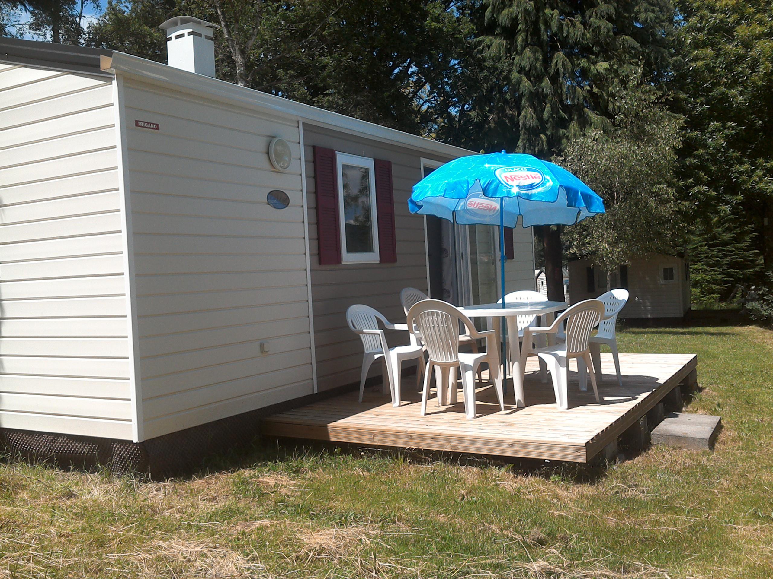 Location - Mobilhome 27M² - 2 Chambres - Camping Les Chelles