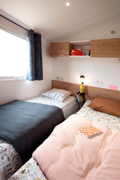 Mobile home, 4 bedrooms, 2 shower rooms, 2 WCs