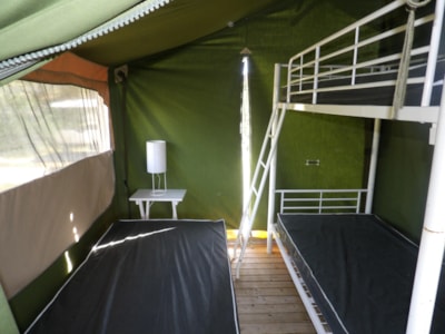 Tent Freeflower without toilet blocks + terrace côté étang — 3