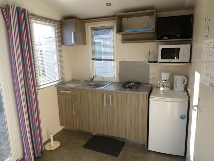 Mobil-Home Duo 17M² (1 Chambre) Avec Terrasse Couverte  Coté Camping