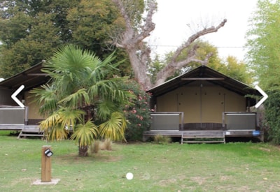 Lodge Kenya tent (no sanitary facilities) on campsite side — 2