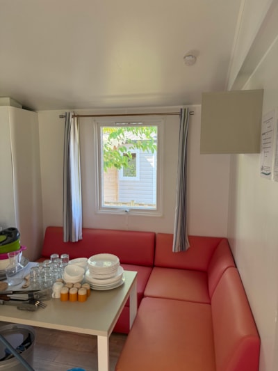Premium mobile home camping side