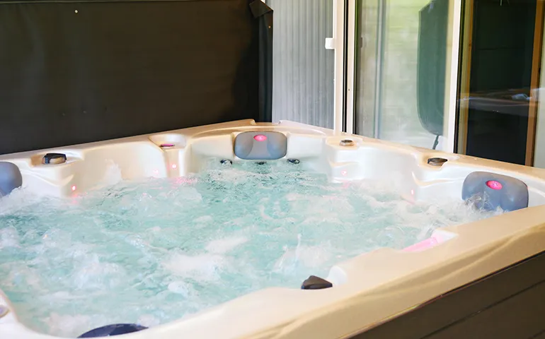 Huuraccommodatie(s) - Container Spa & Sauna - Camping Les Castors