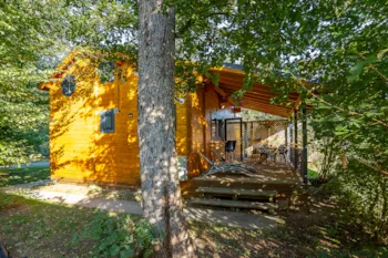 Mietunterkunft - Cottage - 3 Zimmer Am Ufer Des Wassers - Camping Les Castors