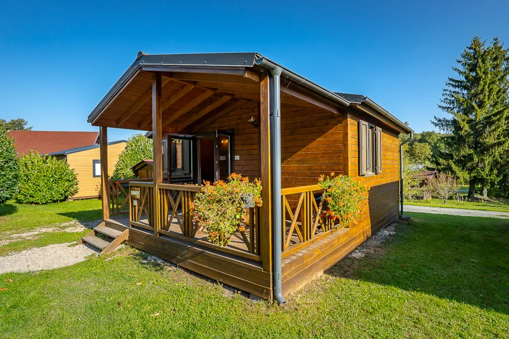 Huuraccommodatie(s) - Houten Chalet - Camping Les Castors