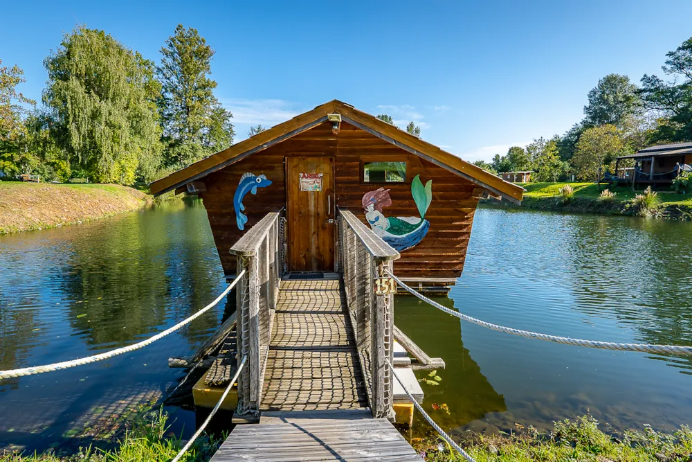 Huuraccommodatie(s) - Drijvende Hut Ariel - Camping Les Castors
