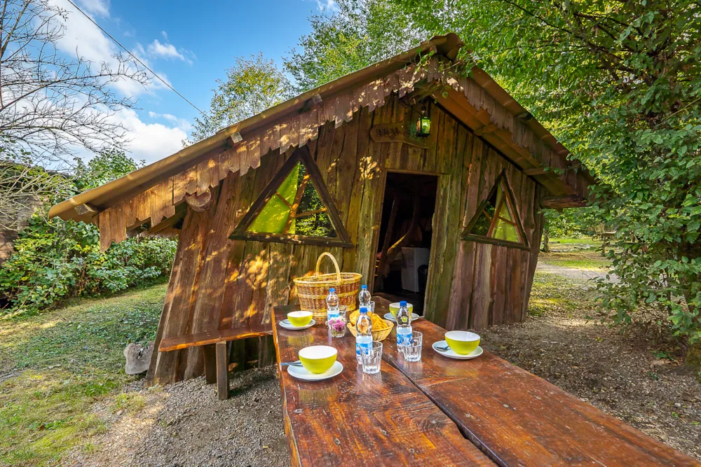 Huuraccommodatie(s) - Blokhut Hansel - Camping Les Castors