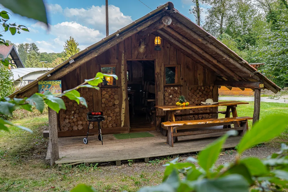 Huuraccommodatie(s) - Houthakkershuisje - Camping Les Castors