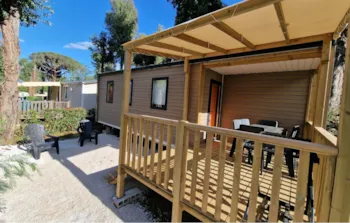 Mietunterkunft - Loggia Confort 3 Schlafzimmer - Camping la Provençale