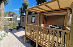 Location - Loggia Confort 3 Chambres - Camping la Provençale