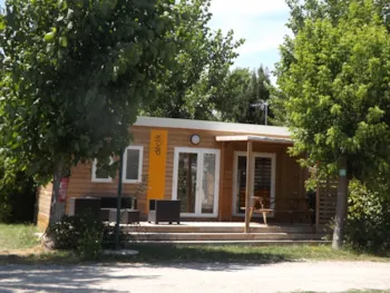 Mietunterkunft - Mobilheim Confort 30M² - 2 Schlafzimmer Klimaanlage - Camping Les Peupliers