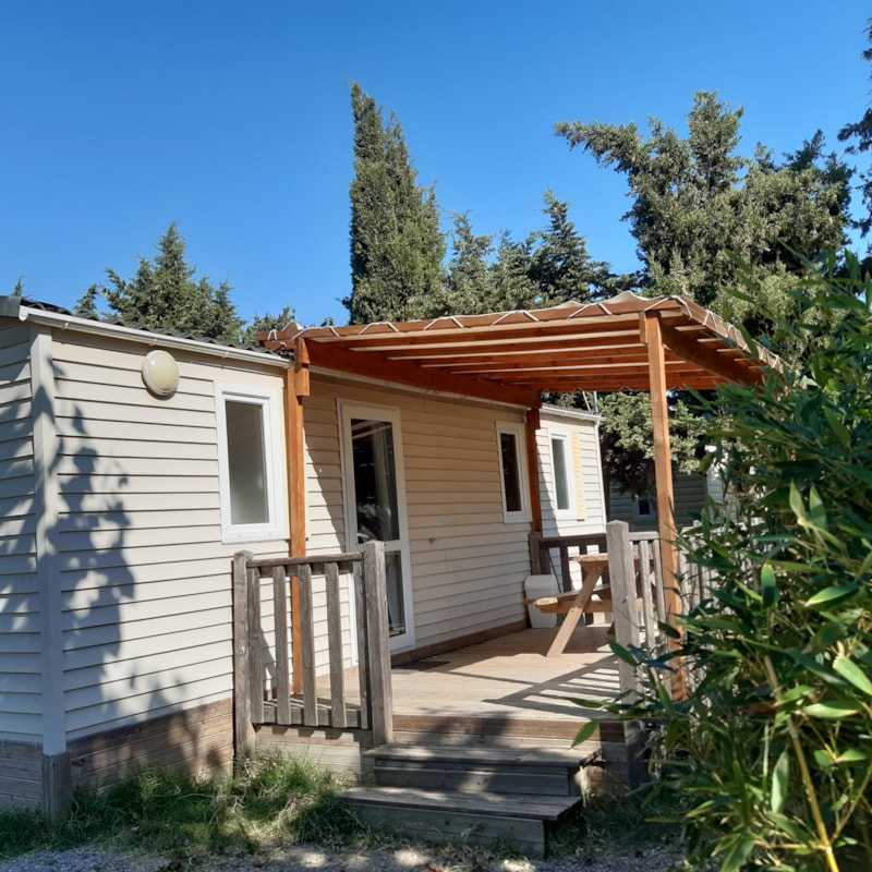 Mobil home 2 chambres 28-29m² climatisé