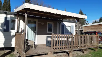 Mietunterkunft - Mobilheim Confort 29/31M² - 3 Schlafzimmer Klimaanlage - Camping Les Peupliers