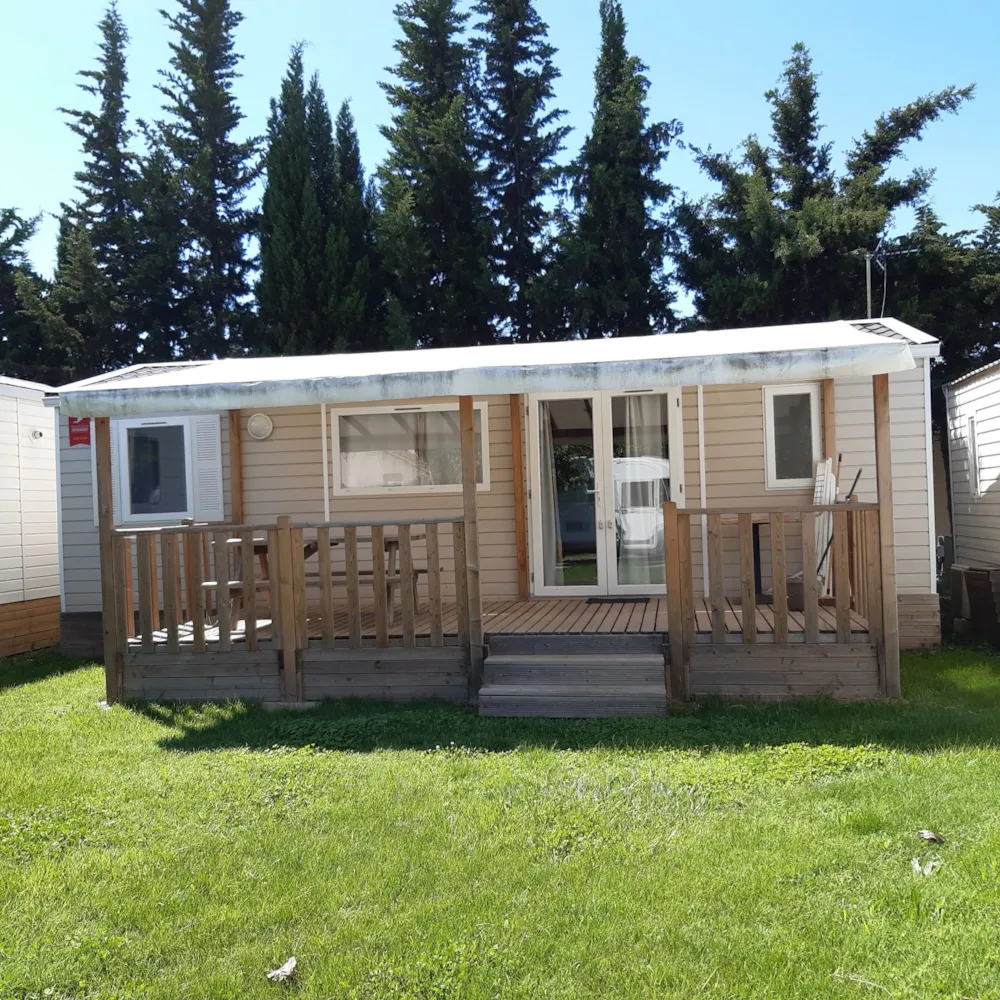 Mietunterkunft - Mobilheim 3 Zimmer 35M² Klimaanlage - Camping Les Peupliers