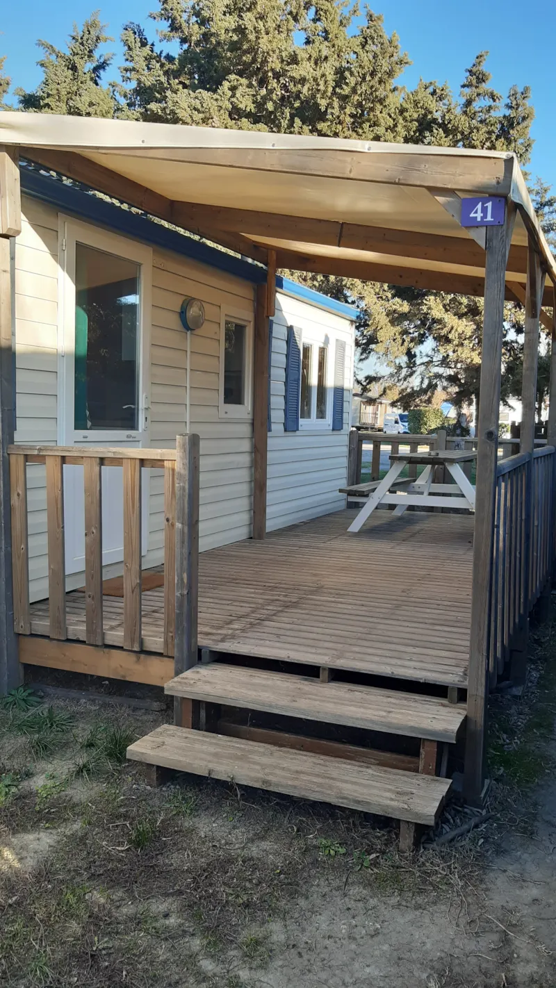 Mobil Home Confort 29/31M² - 3 Chambres Climatisé