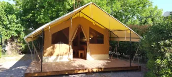 Mietunterkunft - Öko-Lodge - Camping Les Peupliers