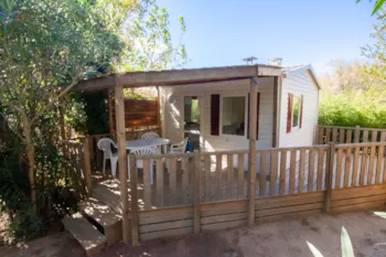 Mietunterkunft - Bungalow Casita - 1 Zimmer - Camping Le Palais de la Mer