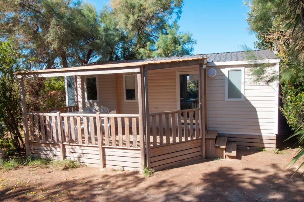 Location - Bungalow Pacifique - 3 Chambres - Tv - Climatisation - Camping Le Palais de la Mer
