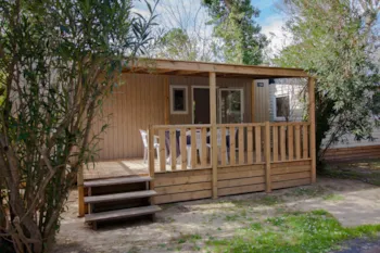 Mietunterkunft - Bungalow Mareva - 2 Zimmer - Camping Le Palais de la Mer