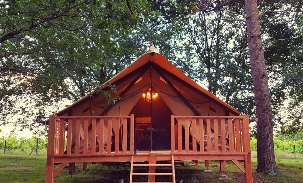 Mietunterkunft - Zelt-Hütte - Camping Chez Gendron