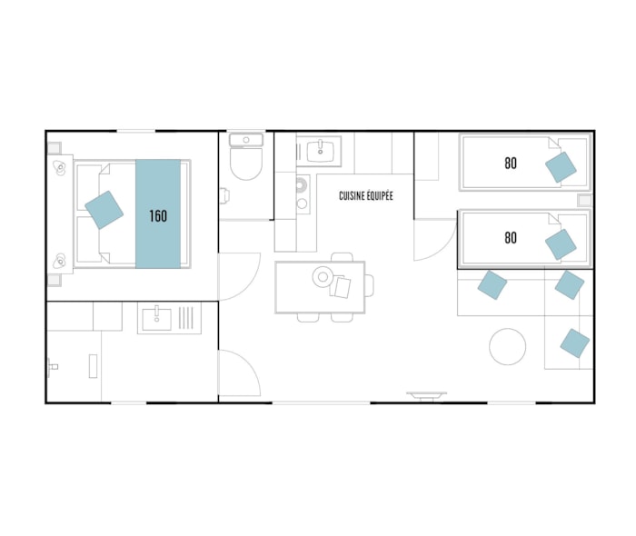 Mobil-Home Premium Plus Côté Vignes