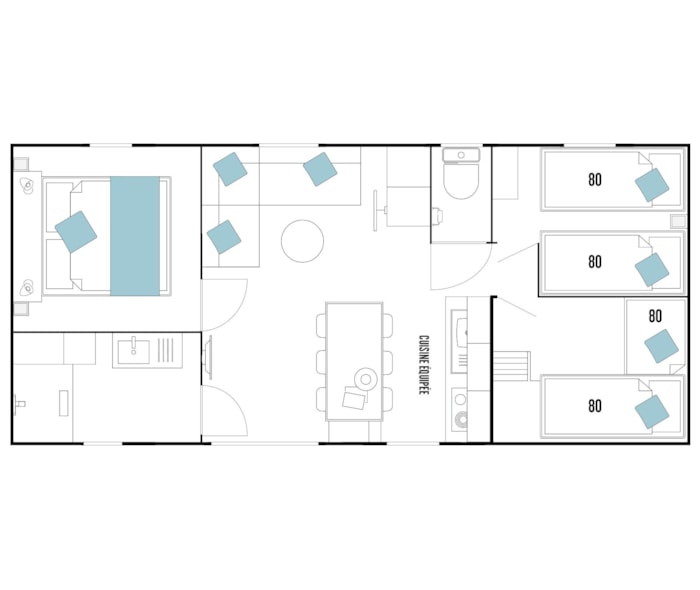 Mobil-Home Premium Plus Côté Vignes