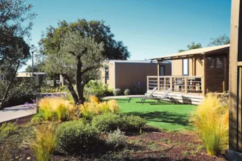 Location - Mobil-Home Premium Plus Côté Vignes - Camping des Mûres