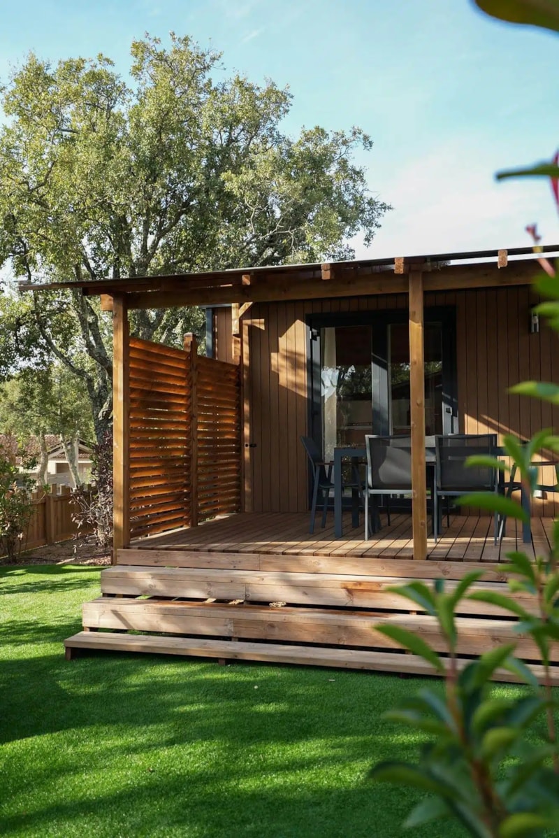 Mobil home Prestige Vineyard side