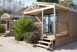 Mietunterkunft - Mobilheim Komfort Plus Am Strand - Camping des Mûres