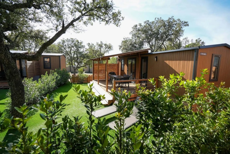 Mobil home Prestige Vineyard side