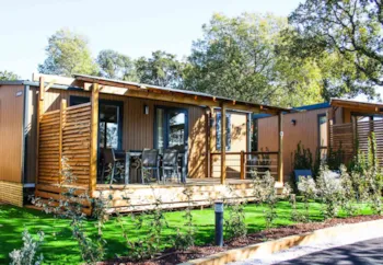 Location - Mobil-Home Prestige Côté Vignes - Arrivée Dimanche - Camping des Mûres