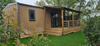 Location - Mobil-Home Privilège Côté Vignes - Camping des Mûres