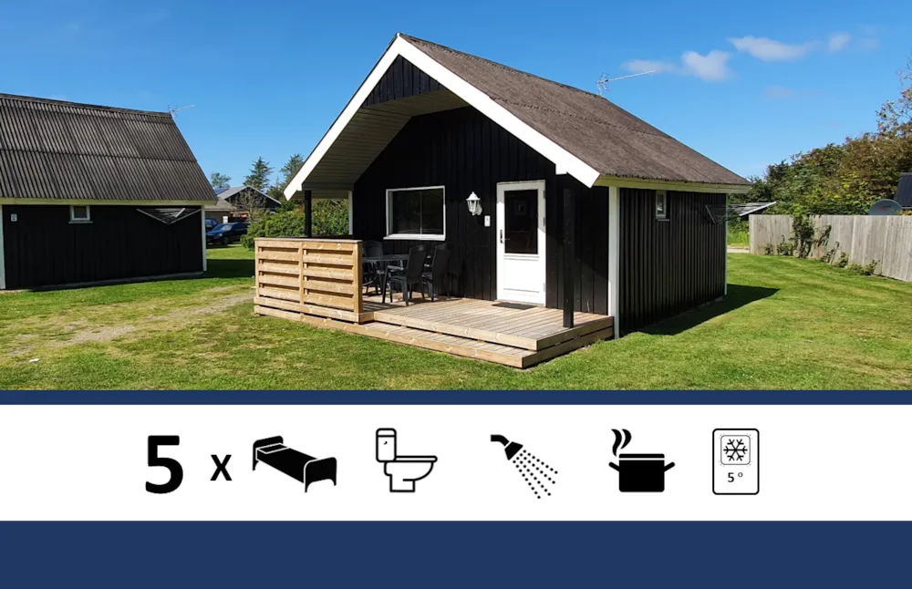 Mietunterkunft - Familienhütte Type A 25M² - Tornby strand camping - Hirtshals