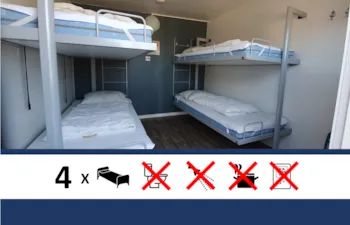 Bedroom - Transit Room - Tornby strand camping - Hirtshals