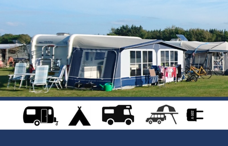 Standaard Standplaats for tent/caravan/camper/rooftent