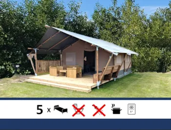 Huuraccommodatie(s) - Safari Tent 25M² - Tornby strand camping - Hirtshals