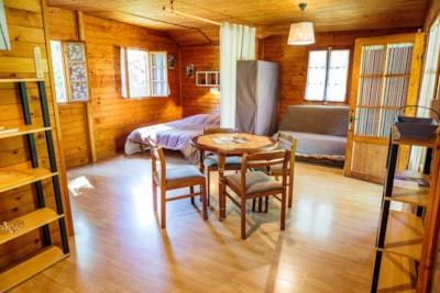 CHALET LOFT air-conditioned - 35m2 - 14m2 covered terrace - HOUSEHOLD INCLUDED*