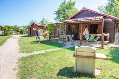 CHALET LOFT air-conditioned - 35m2 - 14m2 covered terrace - HOUSEHOLD INCLUDED*