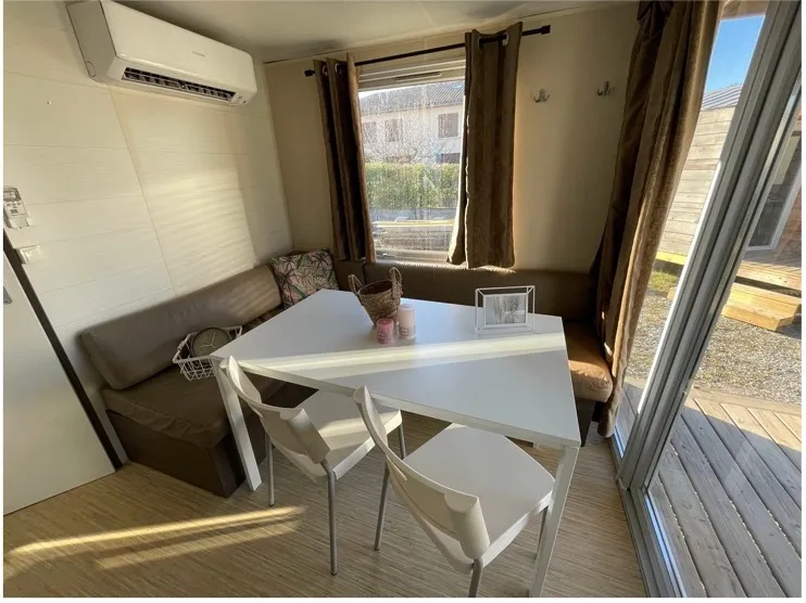 Bungalow 1 Cosy 2 Ch - Clim - Tv - Bbq - Ménage* -  33M2 + Terrasse Couverte