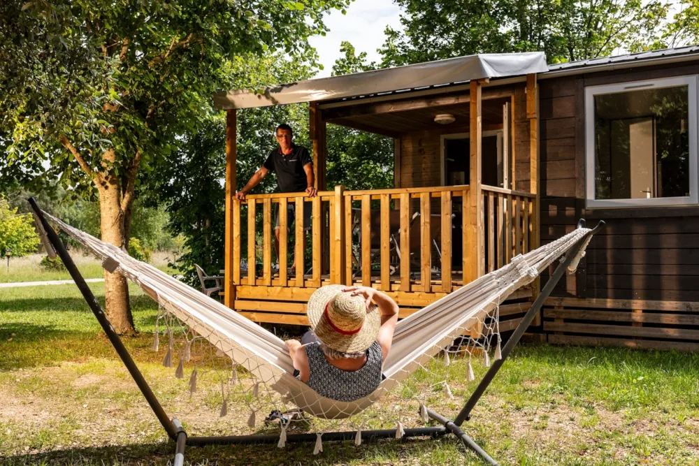Location - Bungalow 1 Cosy 2 Ch - Clim - Tv - Bbq - Ménage* -  33M2 + Terrasse Couverte - Les Chalets de Fiolles