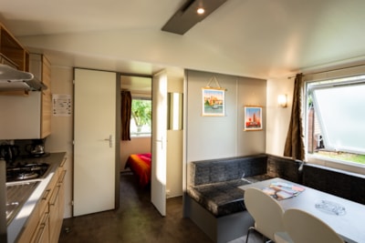BUNGALOW 2 -  2 bedrooms air conditioned - 31m2 with  covered terrace - HOUSEHOLD INCLUDED*