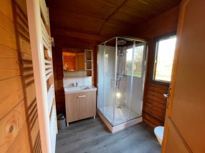 CHALET LOFT air-conditioned - 35m2 - 14m2 covered terrace - HOUSEHOLD INCLUDED*