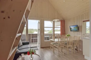 Location - Cabane Avec Sanitaires - Familie Camping Nymindegab