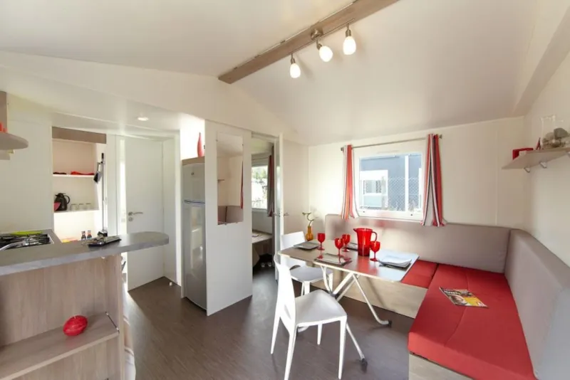 Mobil Home Confort 27M² 2 Chambres + Terrasse Couverte 12M²