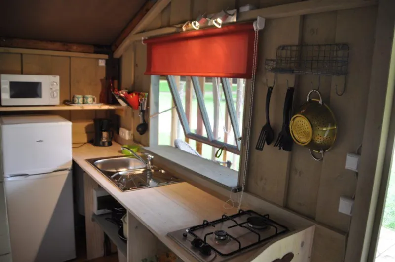 Cabane Suédoise Confort 25M² 2 Chambres + Terrasse Couverte