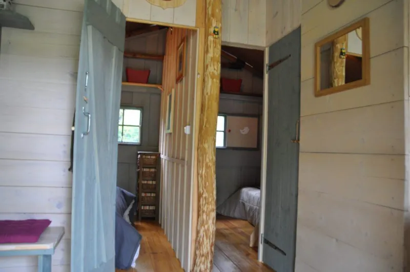 Cabane Suédoise Confort 25M² 2 Chambres + Terrasse Couverte