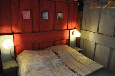 Swedish hut Confort 25m² 2 bedrooms + sheltered terrace