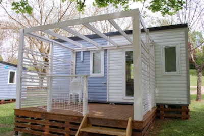 Mobile home Confort 25m² 2 bedrooms + sheltered terrace 10m²